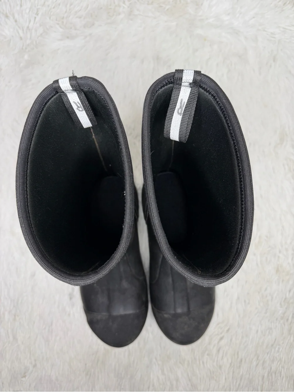 MUCK BOOTS / black classic Chore tall boots / men's 8 women's 9